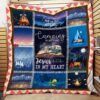 Let S Go Camping Quilt Blanket Np79  Quilt